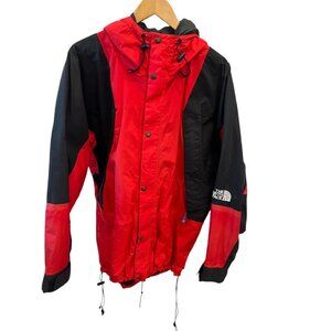 VTG The North Face Gore Tex Jacket 90’s Red Hooded Large